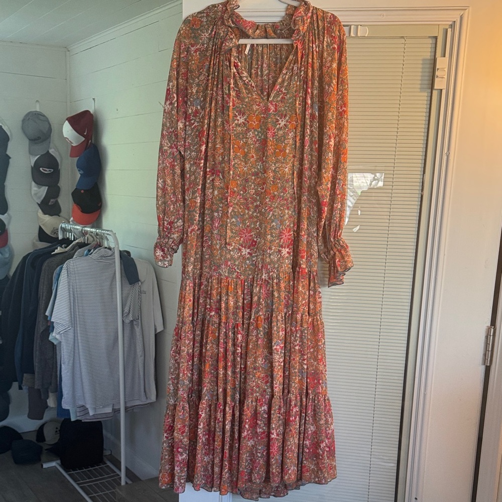 Free people feeling groovy maxi - emerald